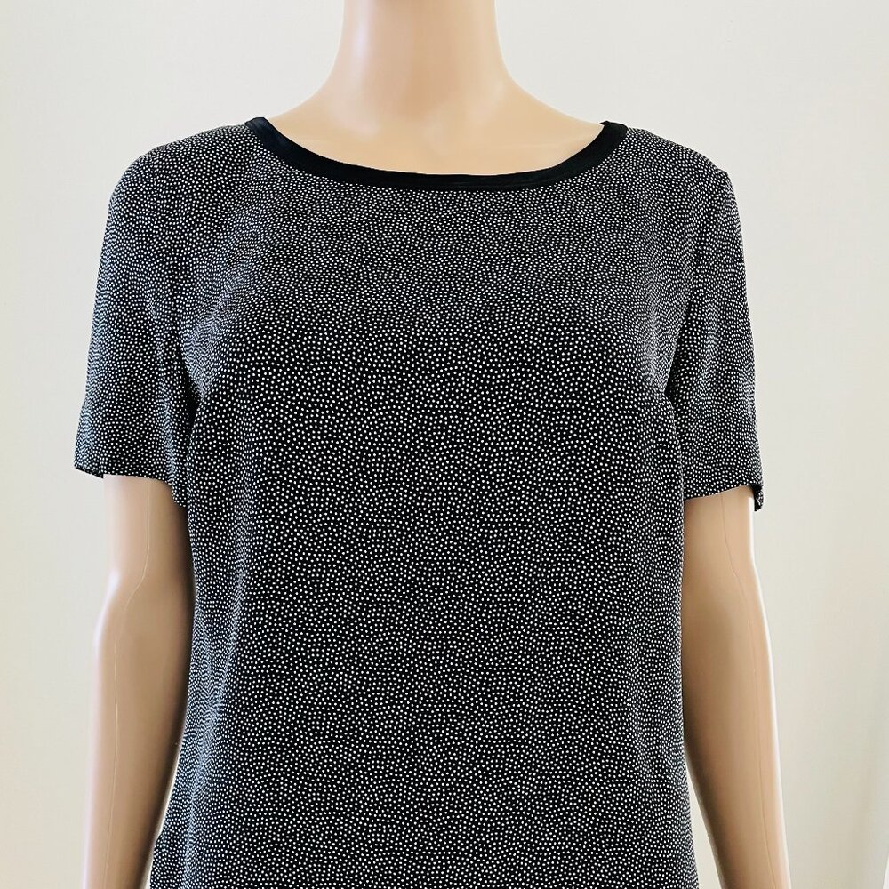 AKRIS Punto Exclusive Saks Fifth Avenue Mulberry Silk Blouse Size 6
